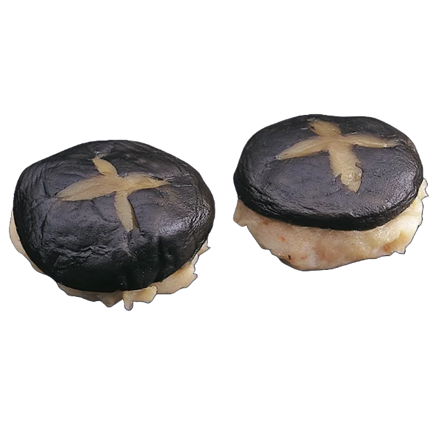 OEM HACCP Instant food Old people product Frozen MUSHROOM COVERED WITH SHRIMP SURIMI PASTE Vietnam factory Vacuum pack 500g