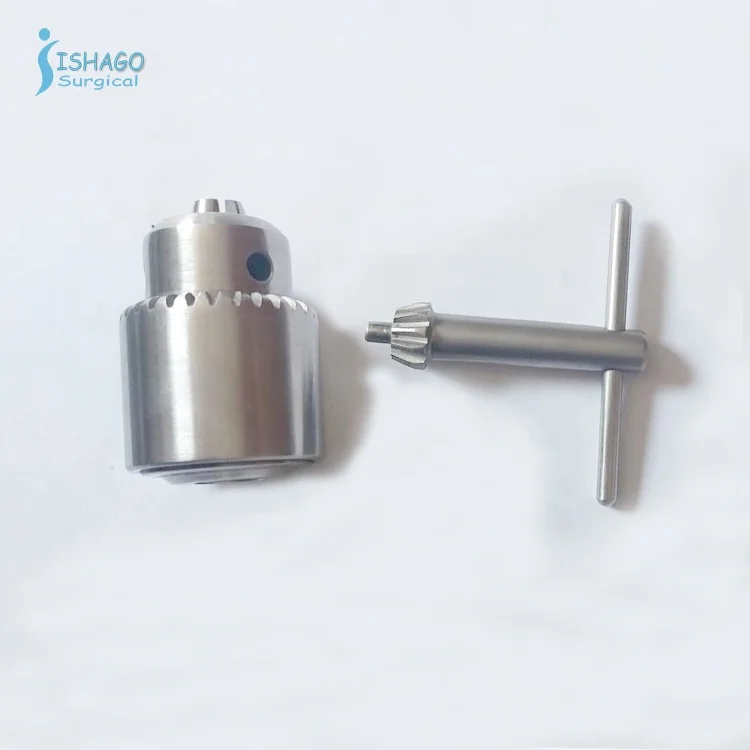 Hot Sale Hand Jacobs Drill Chuck With Key and Small Cerclage Wire Twister Handle, Orthopedic Instruments