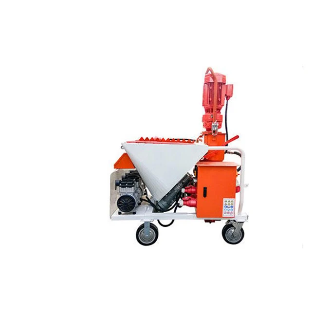 Small mortar spraying machine plastering wall plastering gypsum spraying machine real stone paint spraying machine