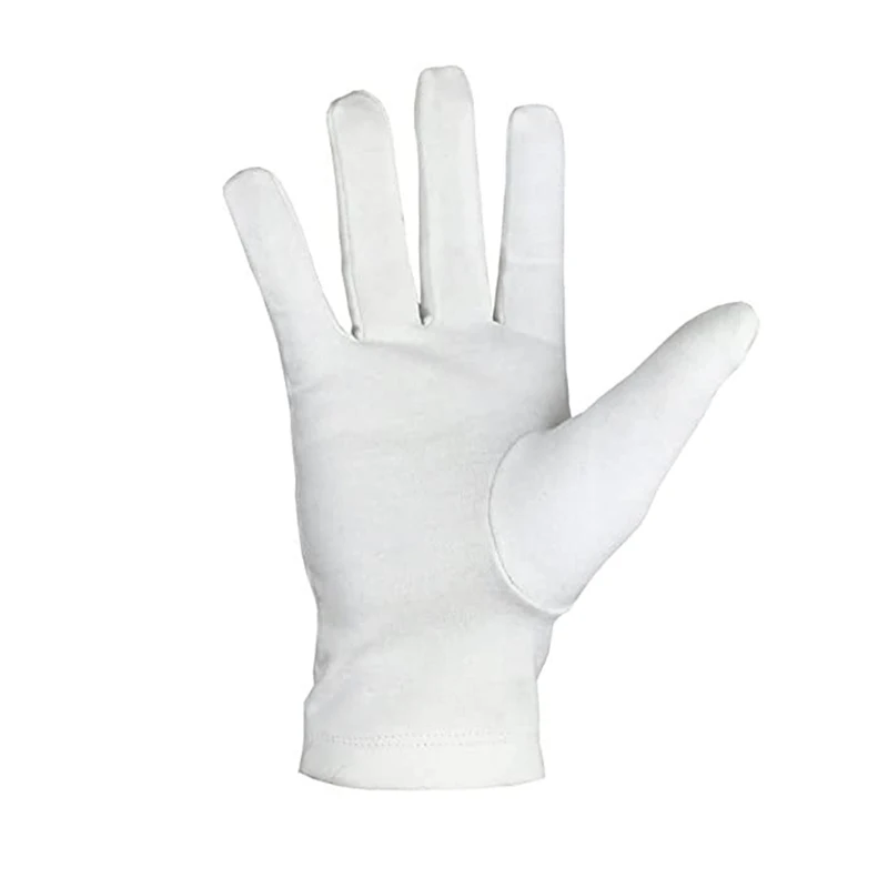 masonic cotton gloves