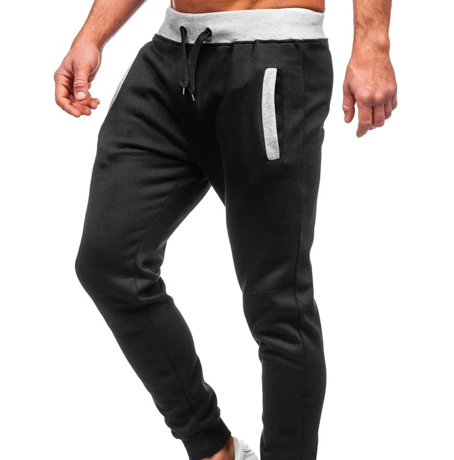 Custom Printed Logo joggers Running Gym Elastic Waist blank sweatpants trousers for men Wholesale Casual Track Pants OEM