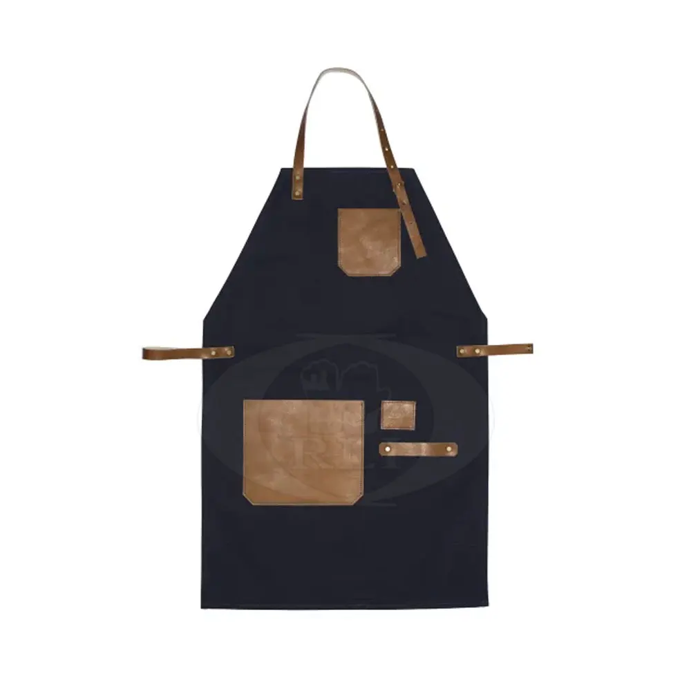 Personalized Apron For Women And Men Factory Durable Leather Apron Bib