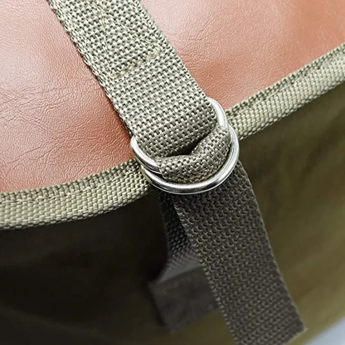 Large Capacity Canvas Panniers Bags for Bicycle Bike Rear Seat Carrier Bag Army Green Two Side Saddle bag