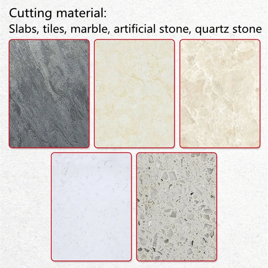 Hongyi Full Automatic Portable 45 Degrees Tile Cutting Machine With Rail Marble Stone Chamfering Machine