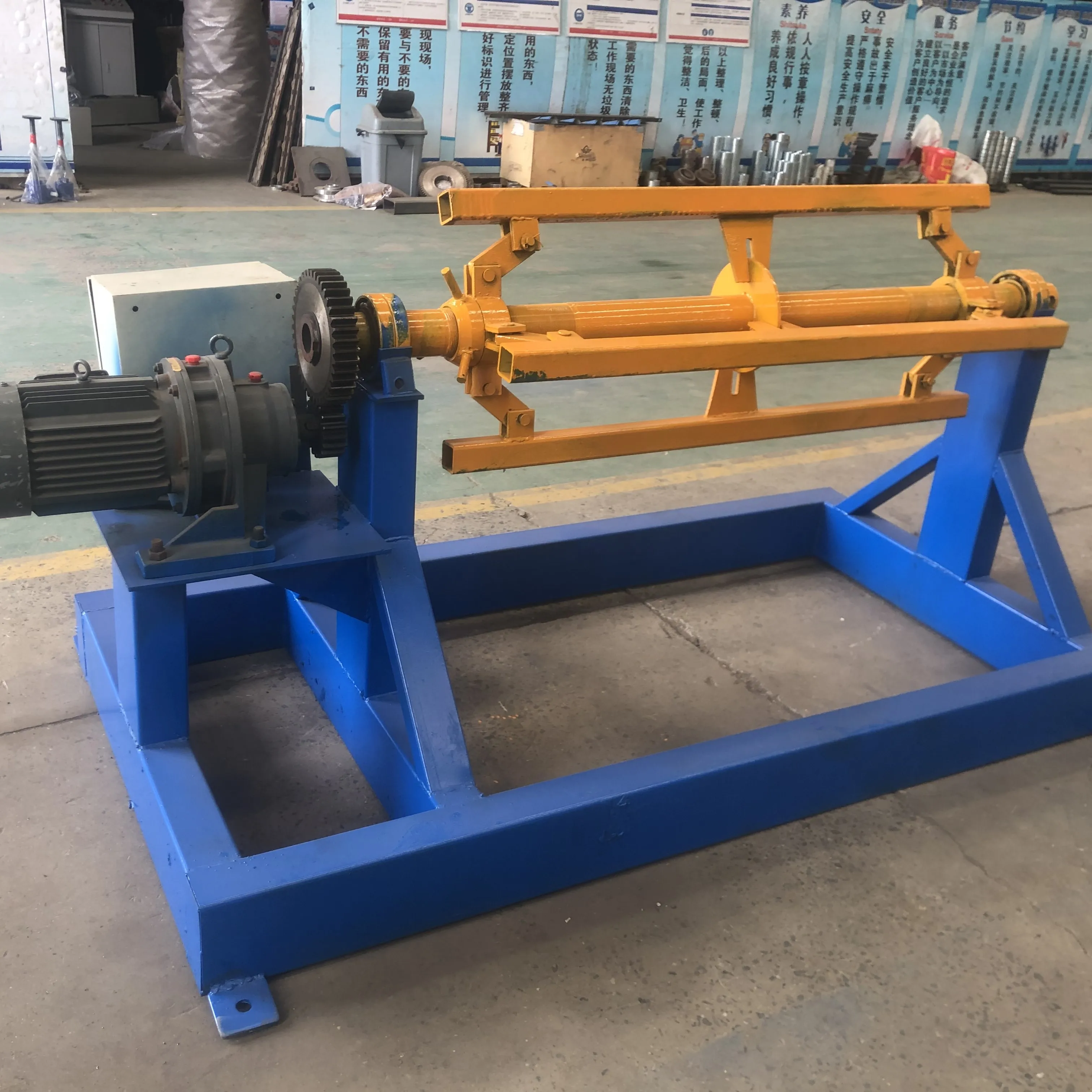 Mingtai electric automatic coil decoiler