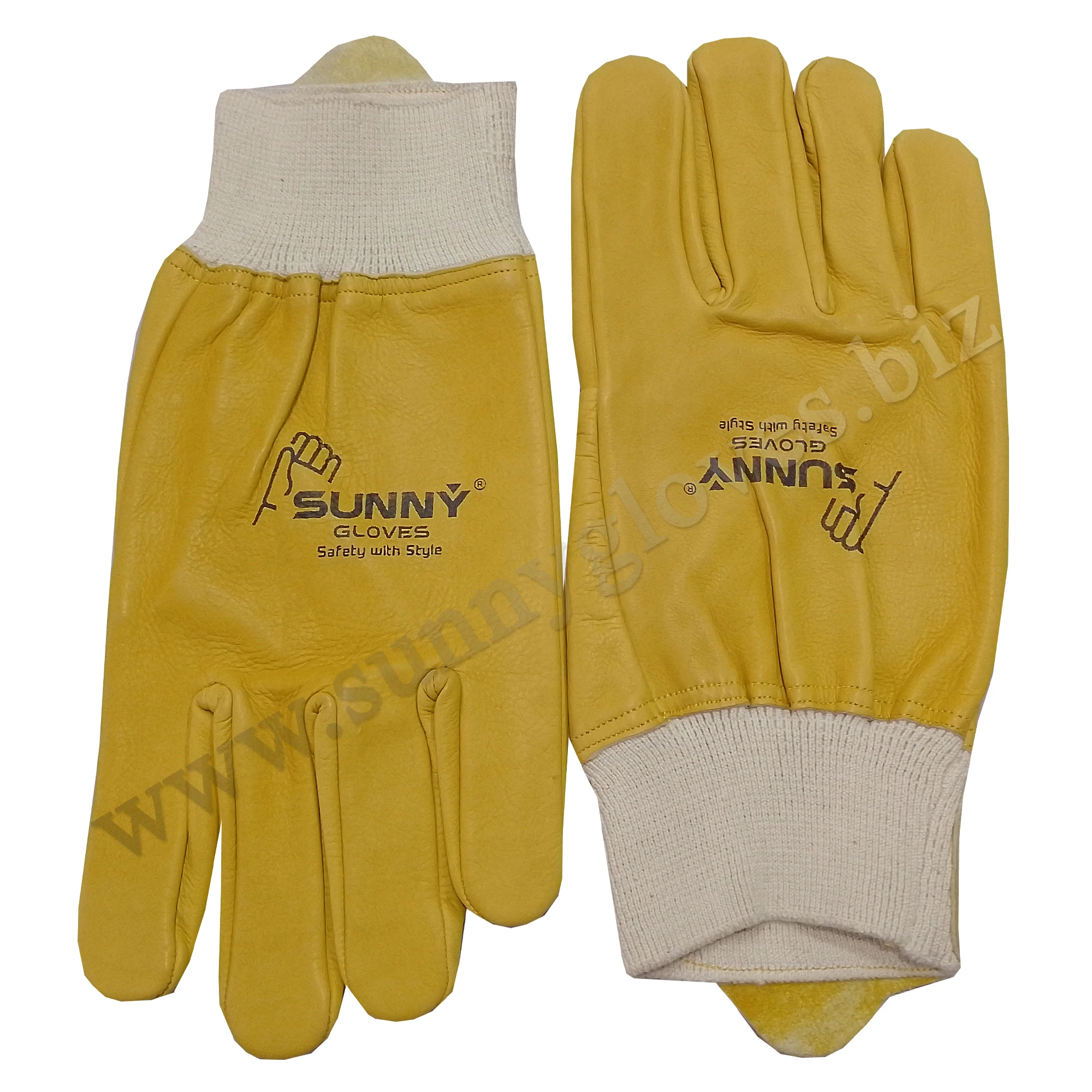 Hot Sale Hand Safety Gloves 1 pairs of Driver Gloves Fleece Lined Leather Premium Lorry Drivers Work Gloves