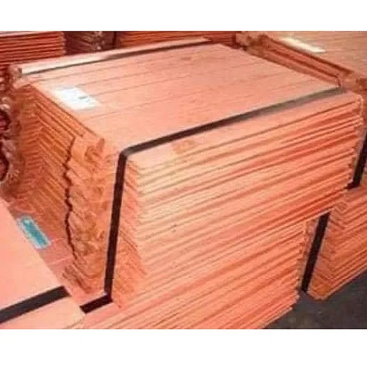 High Quality 100% Pure Copper Cathode Sheet Quality Grade Electrolytic Copper Cathode Plate Supplier From India