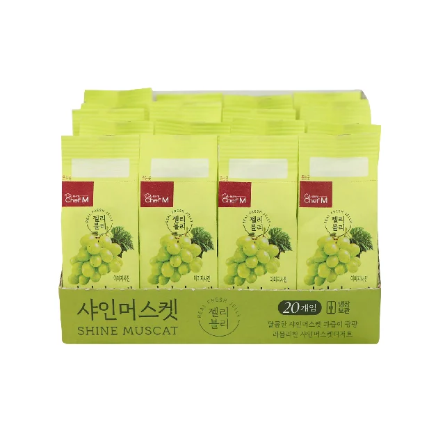 [MDS KOREA]KOTRA Jelly-vely Shine Muscat Delicious Special flavor Jelly for kids Sweet and Fruity flavor favorite snack