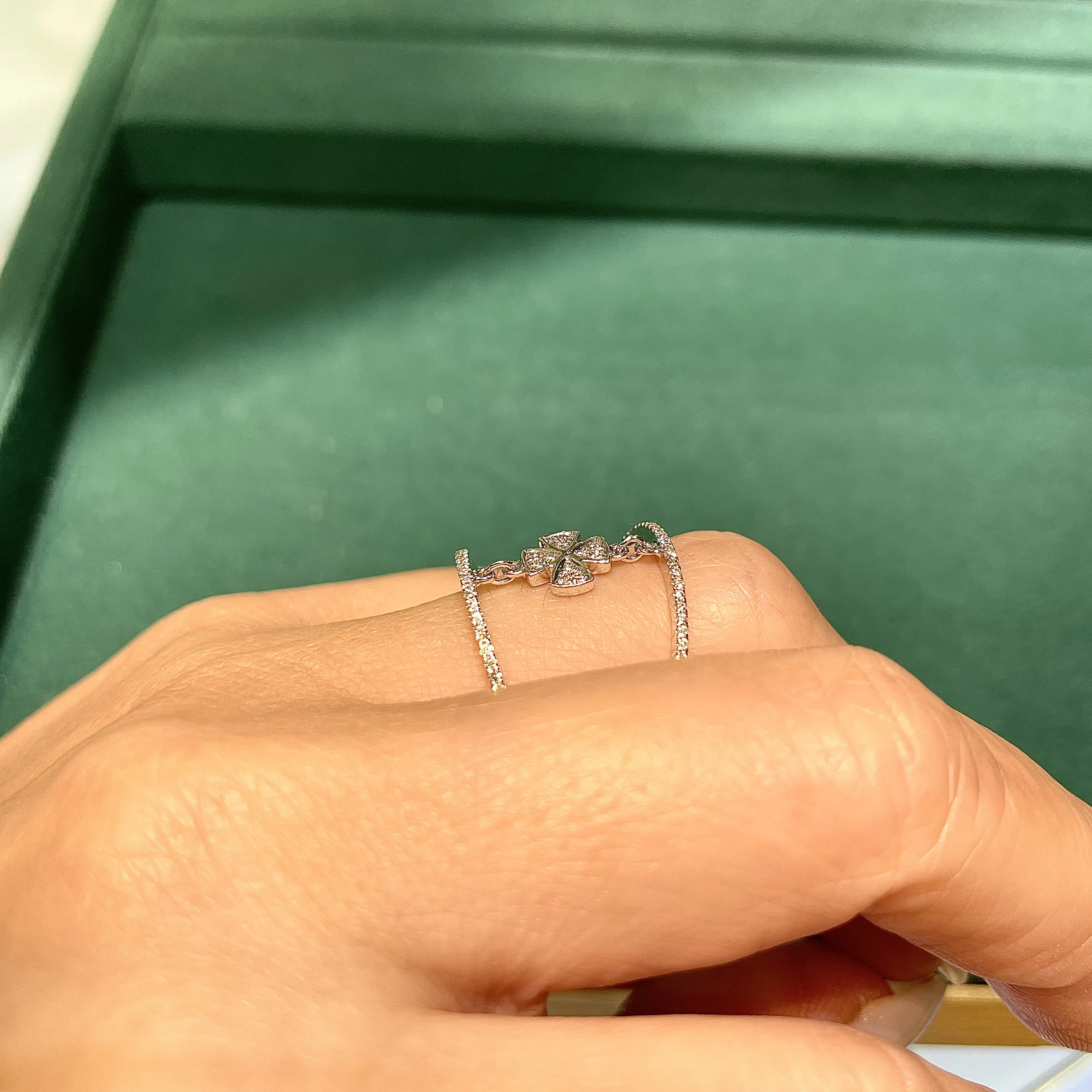OEM женские ювелирные изделия 925 стерлингового серебра 10K 14K 18k золото 750 белое кольцо с бриллиантом