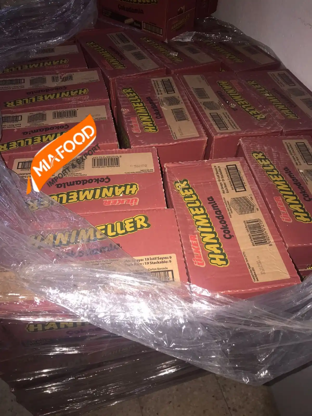 Ulker Hanimeller 141 gr x 15 Flour Cookies Roll All The Time Fresh Stocks Wholesale From Turkey