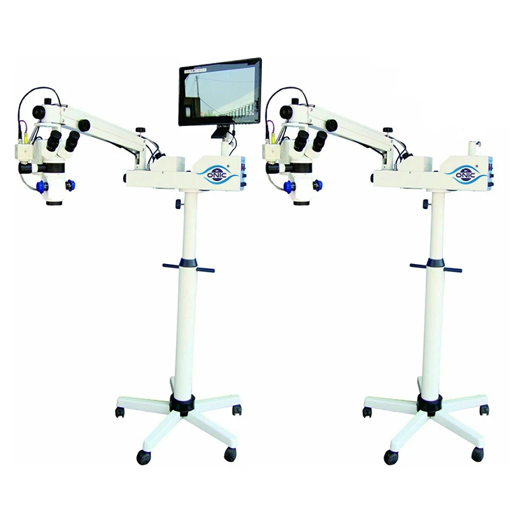 Portable Factory Price Dental Operating Microscope with Beam Splitter and digital Camera
