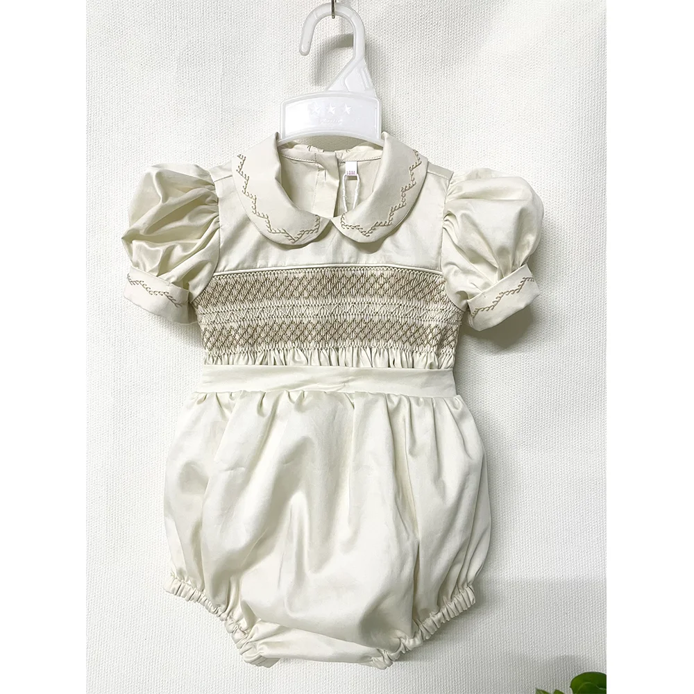 Made In Vietnam - Girls Smocked Dresses Party For Baby Girl Long Sleeve Manufacturer Top Favorite Product