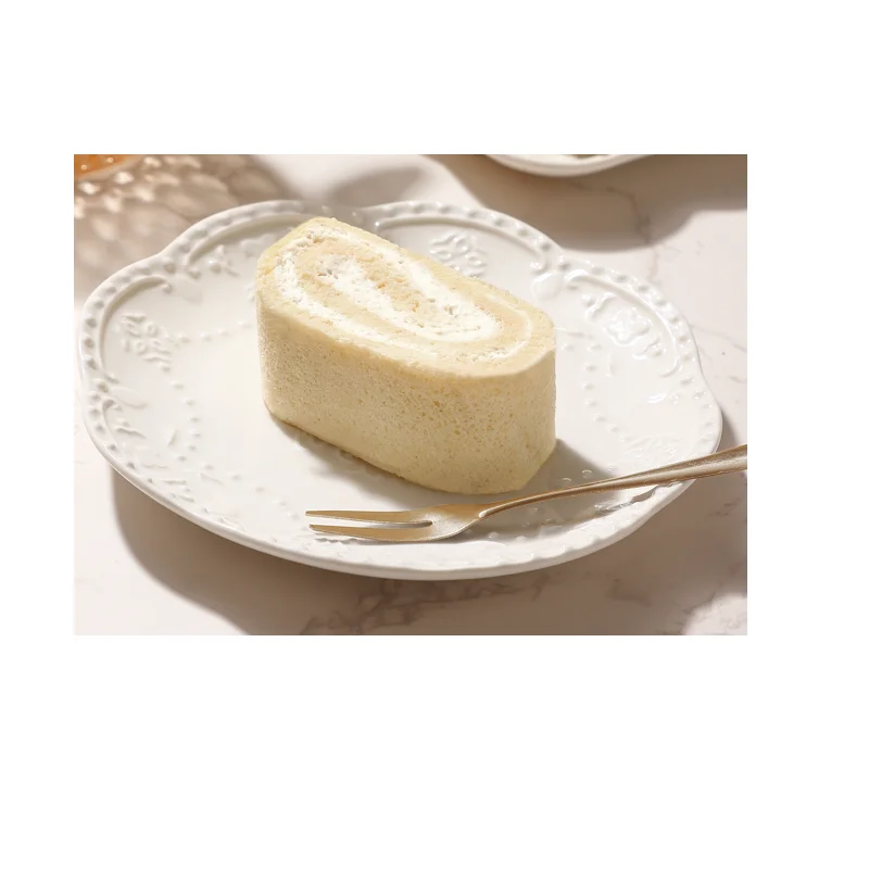 Delicious Frozen Vanilla Durian Swiss Roll from Malaysia 200g Light Fluffy Texture Egg Pattern Sweet Cheesy Taste Price Supplier