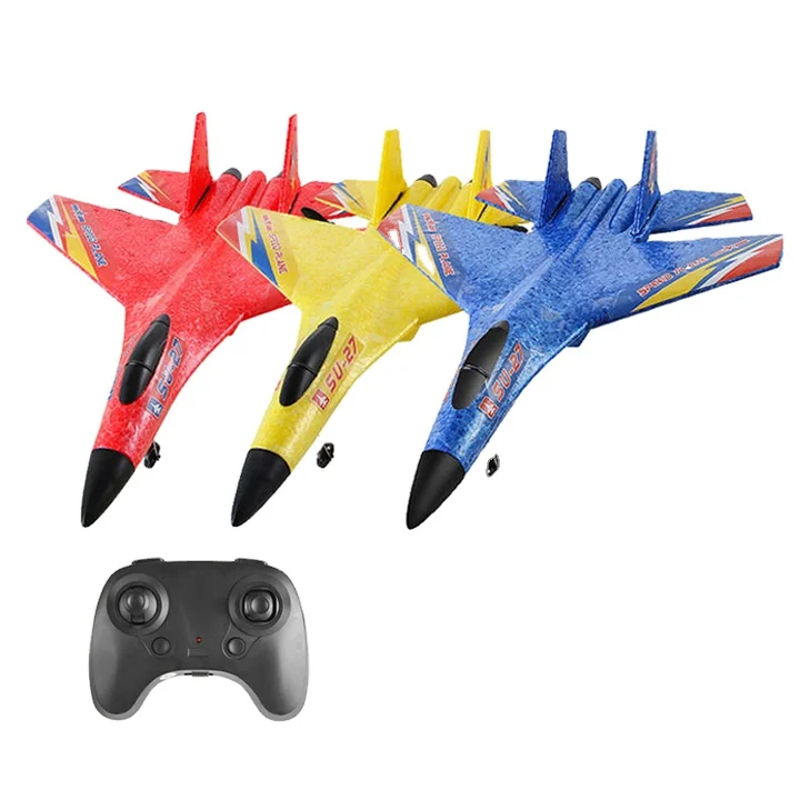 Hot EPP Su 27 Rc airplane aircraft model fighter fixed-wing glider air plane anti-fall unbreakable flying toy rc airplane