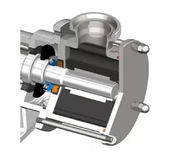 1.5 Hp With Flexible Impeller Sanitary CIP Suction Pump Stainless Steel Self Priming Water Pumps