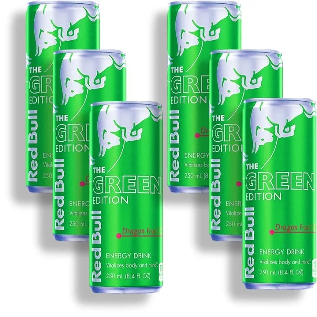 Bull Energy Drink Green Edition - Best Wholesale Prices on 8.4 oz , 12 oz, 16 oz (12 & 24 pack)
