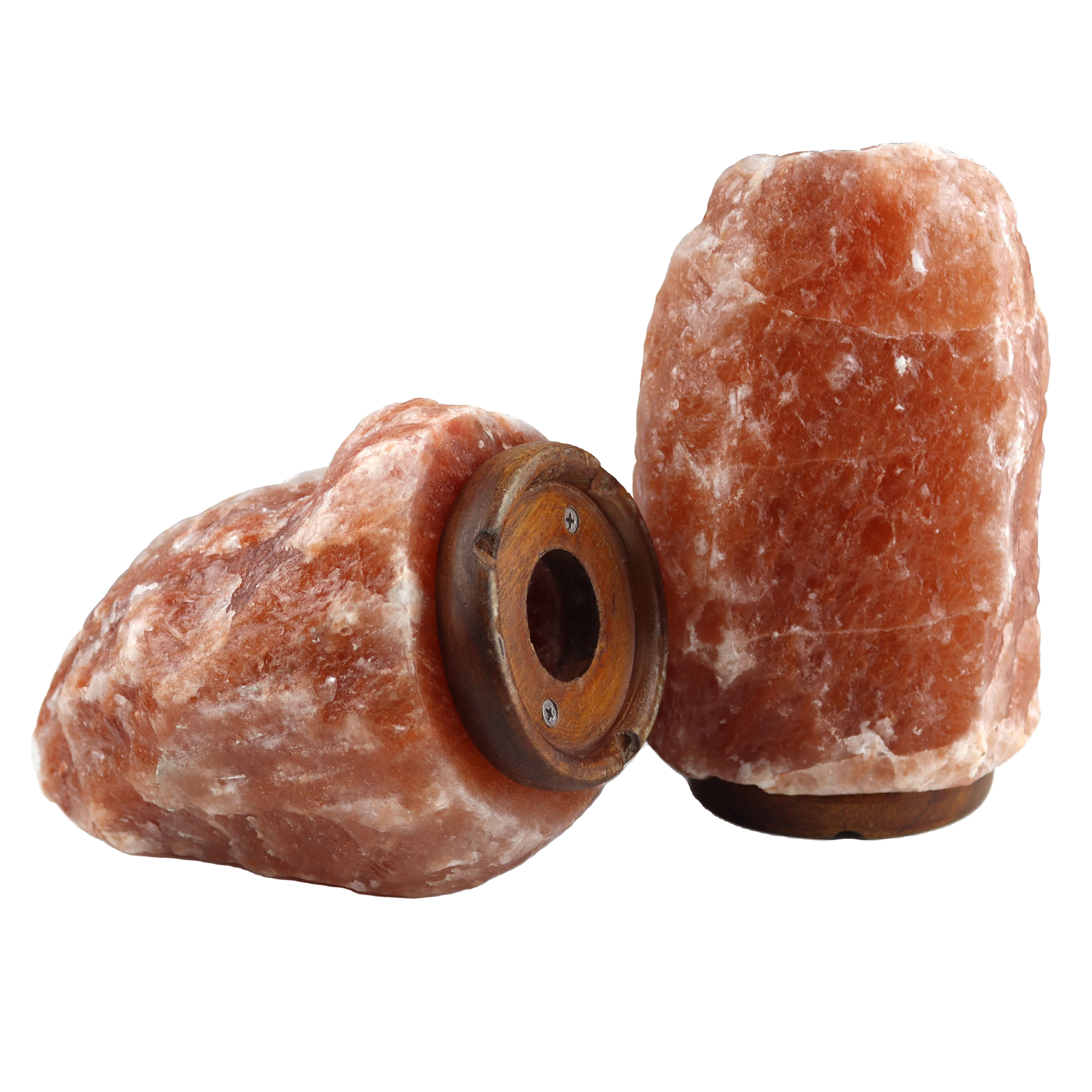 100%  Natural Pink Himalayan Salt Lamp With Warm Bulb Wholesale Top Selling 100% Natural Himalayan Salt Lamp with custom logo