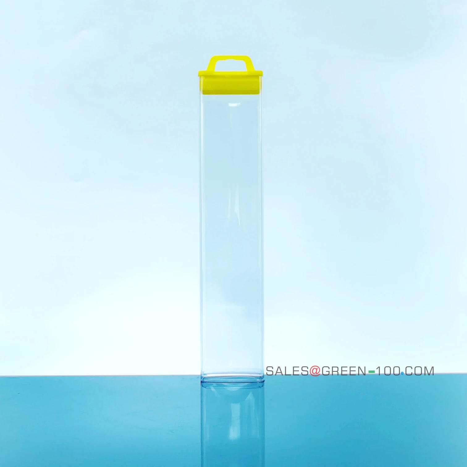 Clasp Lock Hard Casio Clear Acrylic Plastic Watch Storage Packaging Box with Small Seperate Lid Craft