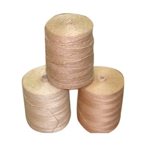 Natural color Jute Twine Handmade Decorative Material Yarns Eco-Friendlty Natural Jute Yarn Cheap Price From Bangladesh