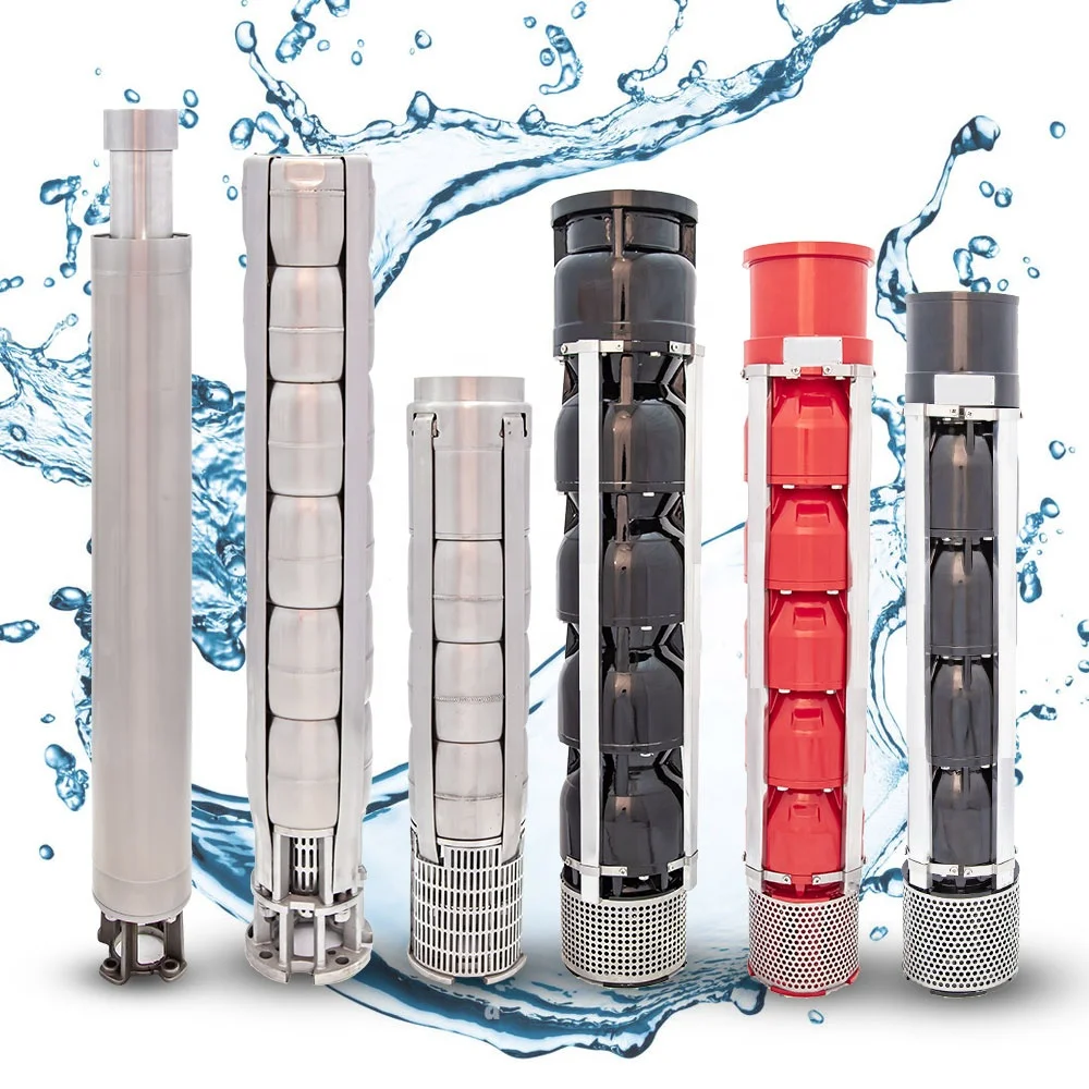6 Inch Deep Well Water Submersible Pump Stainless Steel Pumps SP660 Type Best Quality Factory Sale Submersible Pumps
