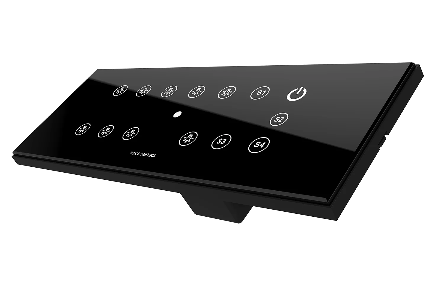 Smart Switch 8 Gang Toughened Glass Crystal Panel Sensitive Touch Remote Control WIFI Light Switch