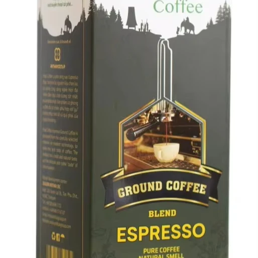Factory Ground Robusta - Arabica Vietnamese Coffee Cheap Priced Good Quality Caffeine 1% Packing 500gr per Bag or Support OEM