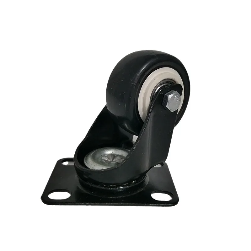 Heavy Duty Casters Load 2400lbs  Plate Caster Wheels with Brakes, 360-degree Swivel Casters for Furniture and Workbench Cart