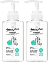 Mongdies Baby Dish washing liquid A safe class kitchen detergent and baby bottle cleaner safe without hot water disinfection