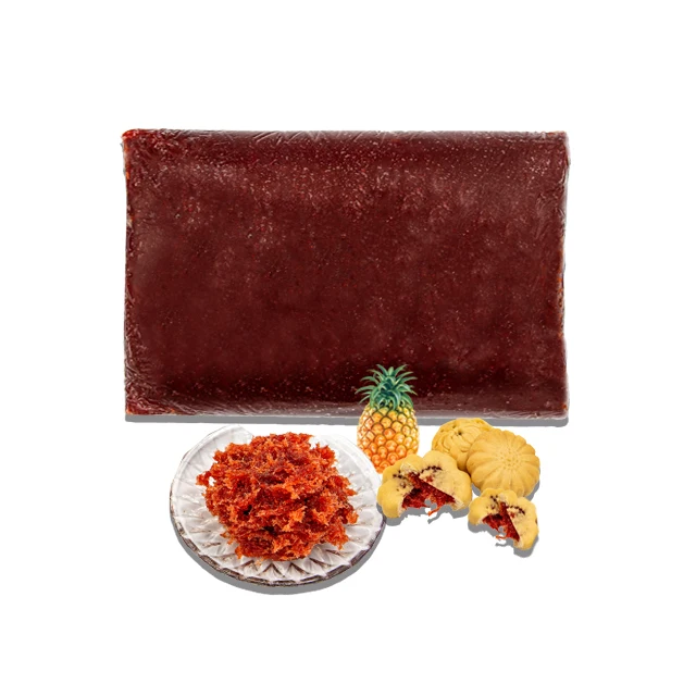 Pineapple Paste Strawberry Red Colour pack 10 kgs - Wholesale Hot Price Pineapple Jam Strawberry Flavor for Bakery