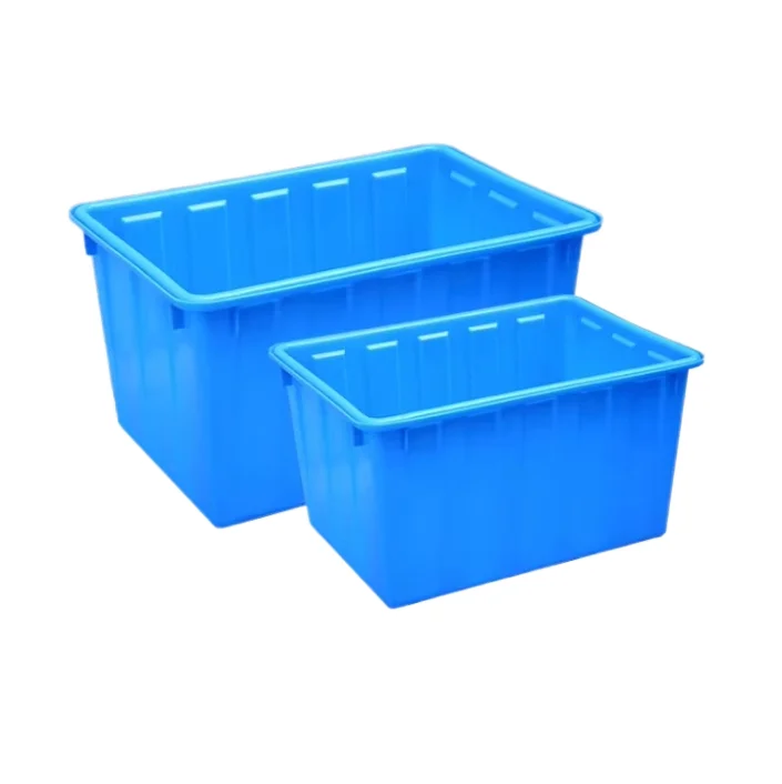 Большой 30 л-2200 л пластиковый из полиэтилена HDPE твердая оборотная коробка аквариум пруд для рыбы