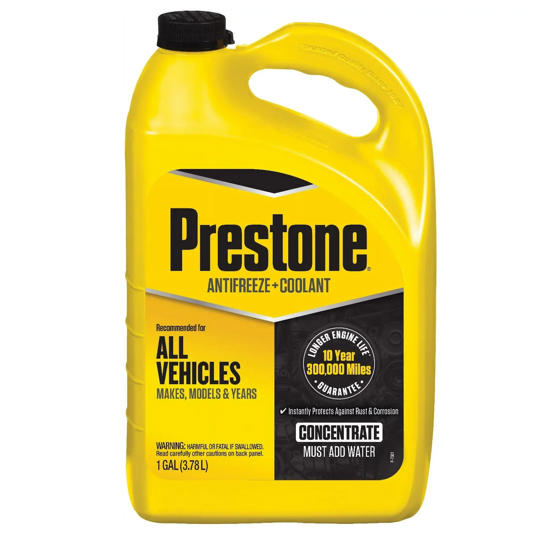 Prestone All Vehicles Antifreeze + Coolant Concentrate 1 Gallon