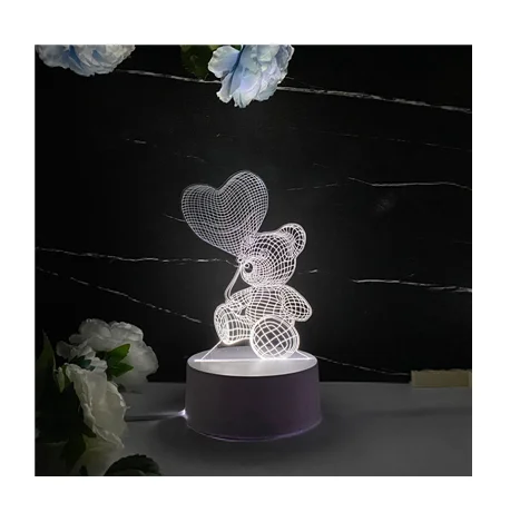 Creative gift lamp activity USB night lanterns 3D small table