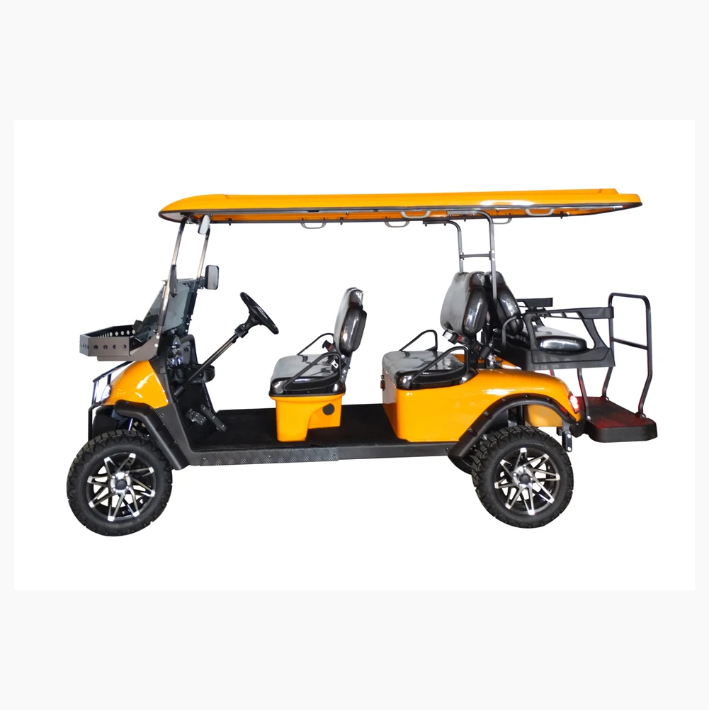 Club Car Electric Golf Car 4 White golf electric car