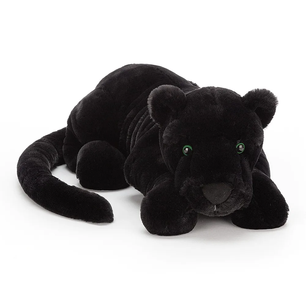 Newly Arrival Soft Plush Black Panther High Grade Fabric Stuffed Animal For Gift & Decoration Uses Low Prices