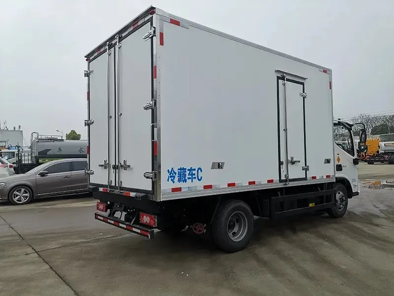 Большая Акция jac морозильник грузовик changan mini van frozen food transport vehicle