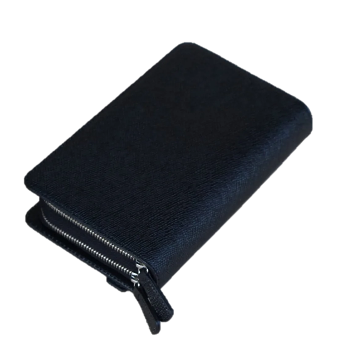 Fashionable Hot Sale Top Product Vintage Style In Stock Genuine Cowhide Leather OEM Customized Clutch Purse Handbag