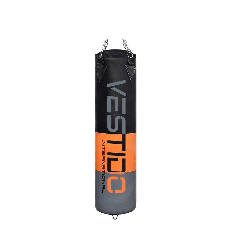 2023 Top Selling High Quality 100% MMA Punching Bag Customized Logo for Boxing Martial Arts Training Made Leather PVC PU Steel