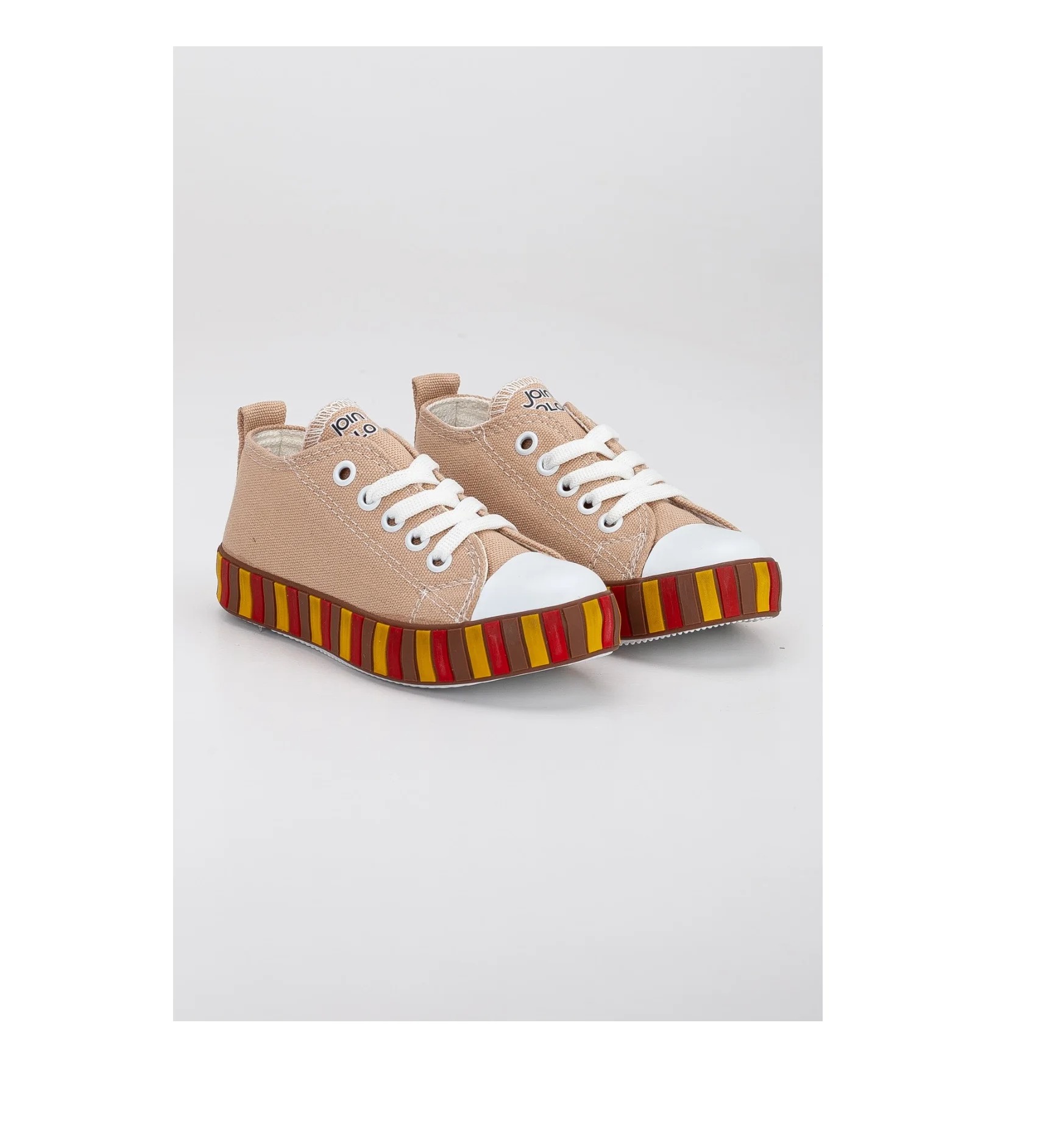 Wholesale New Summer Season Cast Wrap Linen Laced Colored Sole Children Shoe Comfortable Soft Sole Baby-Child Chic Brown Shoes