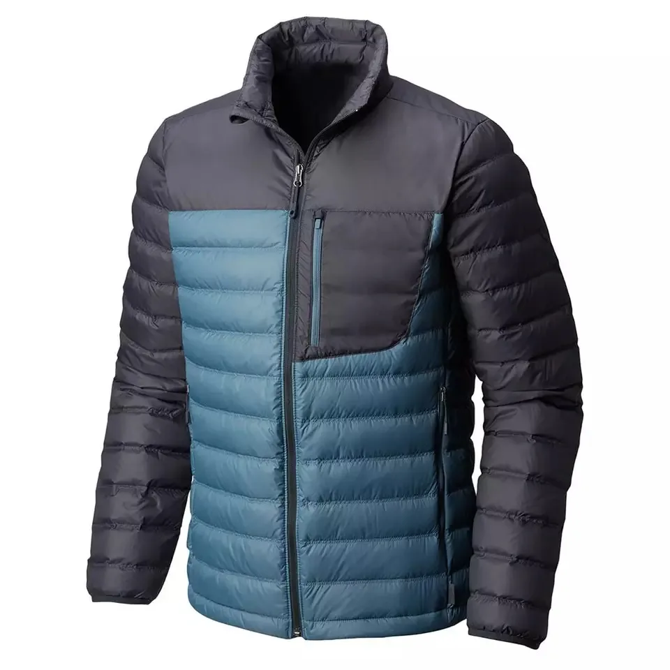 Best Quality Promotional Fashion Shiny Winter Coat Men Puffer Down Jacket Custom Puffer Breathable Jackets