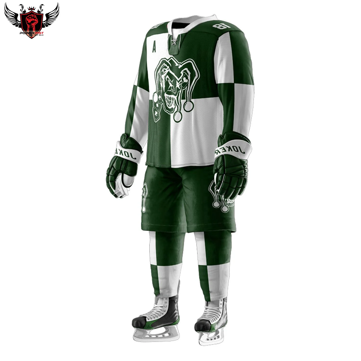 2022 Top Quality 100 Polyester Team Breathable Field Hockey Jersey Sublimation Ice Hockey Uniform men
