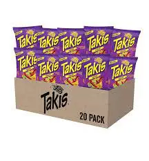 Синяя закуска takis fuego чипсы Горячие