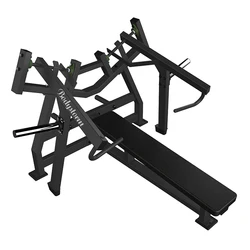 2022 workout equipment gym Plate Loaded Gym Machines Gym Iso-Lateral Horizontal Bench Press commercial fitness equipment