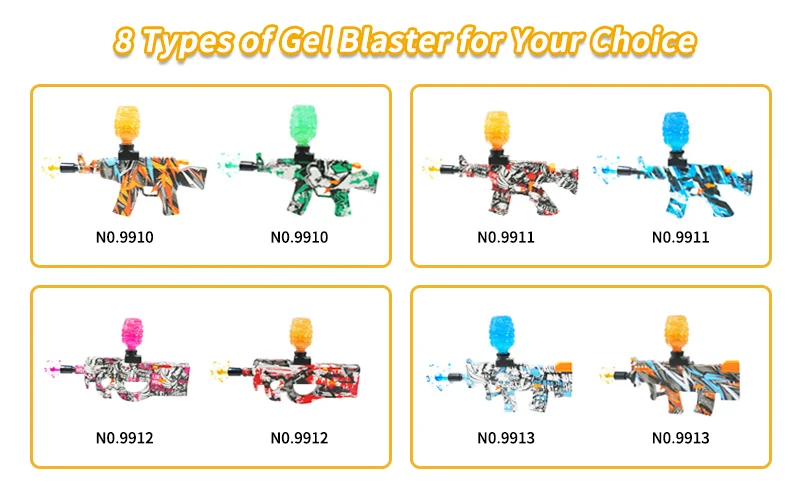 High Quality Toy 7-8Mm Soft Luminous Refill Gel Gun Blaster Bullets Water Beads Splatter Ball Ammo For Gun