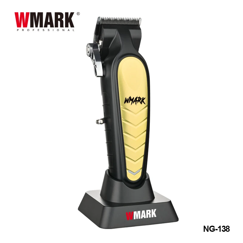 NG-138 WMARK, оптовая продажа, 8500 об/мин, 385, перезаряжаемые электрические парикмахерские машинки для стрижки волос, беспроводные триммеры для волос для салона