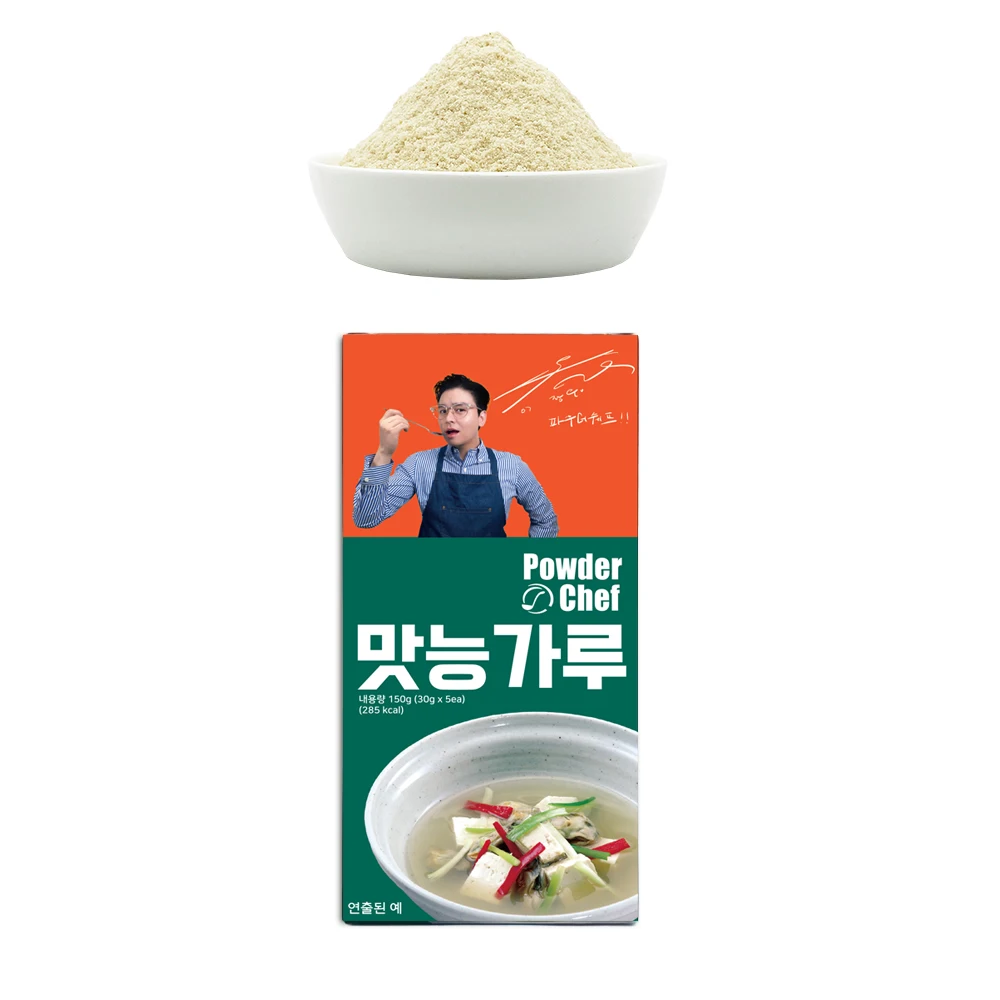 Lee jang woo Korean well made premium seasoning meat seafood vegetables low salt calories cooking broth.
