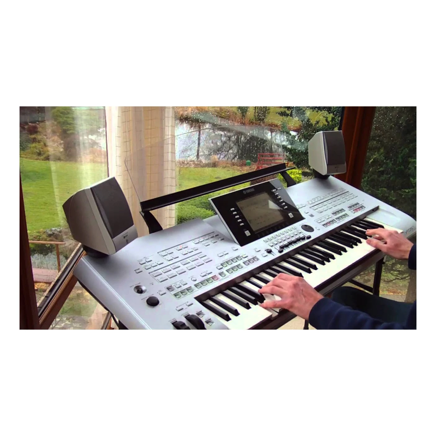 BEST Sales Genos Tyros-5 76 Key Digital Grand Piano Keyboard Organizer with Tyros 7 61 Electronic MIDI Interface