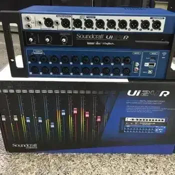 Top Sales Soundcraft Ui24R 24-Channel Digital Mixer Multi-Track USB Recorder with Wireless Control