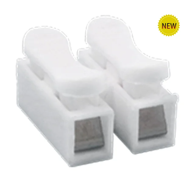 SiRON Press type Universal connecter CH-3 3-ways wire spring terminal block clip copper quick connect push in terminals