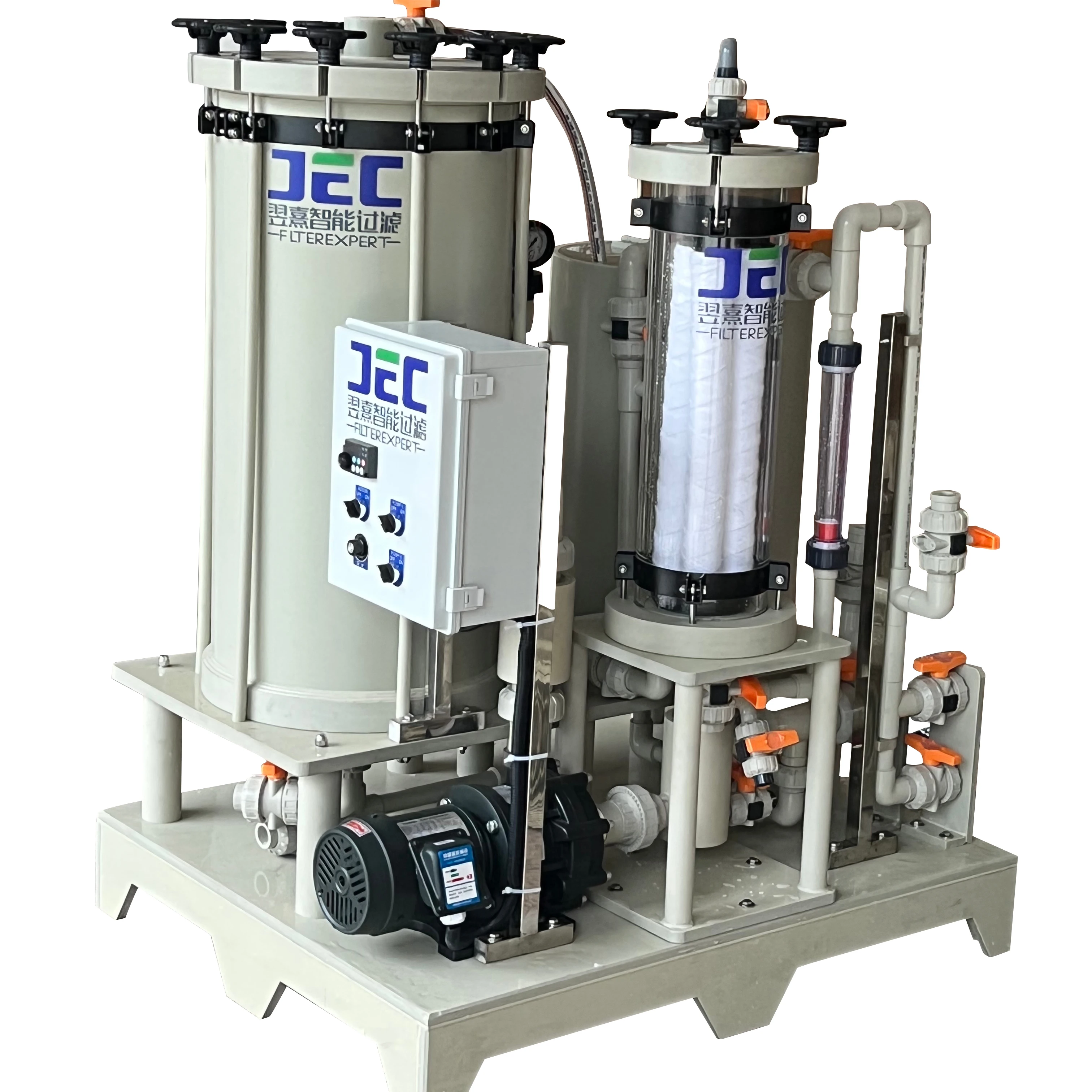2023 New Design  High Efficiency and Precision Electroplating  Pearl Nickel Chemical Filter Machine