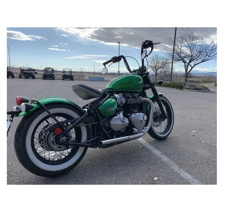 PROMO PRICE FOR 2023 TRIUMPH BONNEVILLE BOBBER CRANBERRY